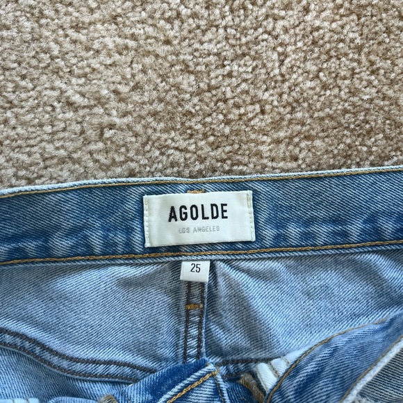 Agolde denim shorts size 25 - Picture 3 of 5